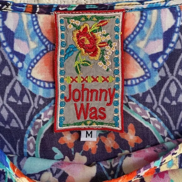 {Johnny Was} Floral Blouse - Picture 5 of 6
